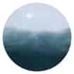 Moon...deep in rolling mountains